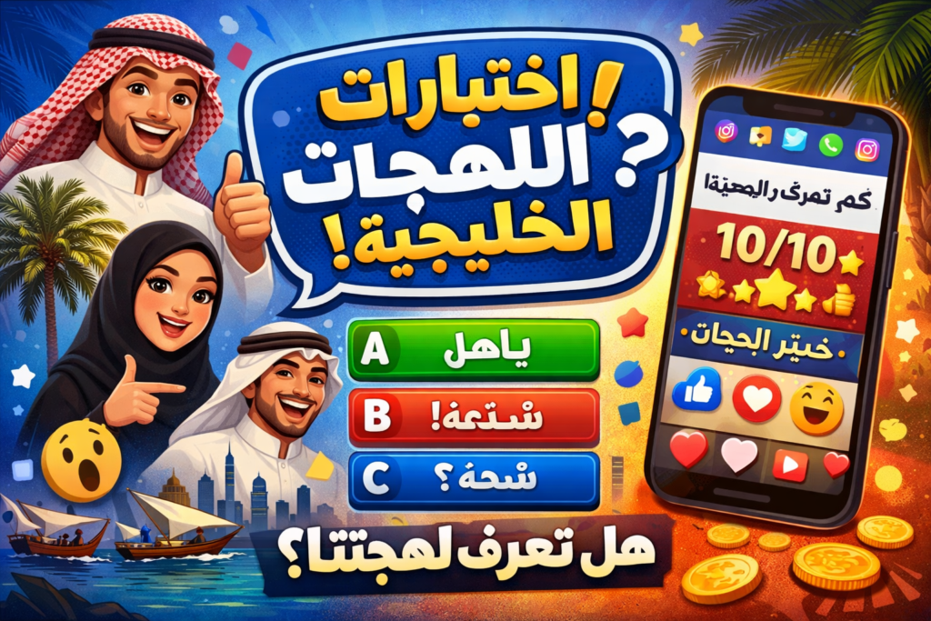 اختبار اللهجة القصيمية